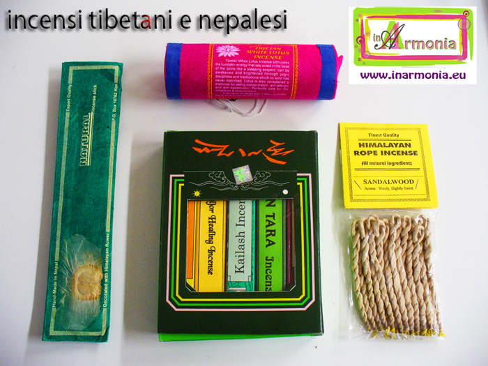 incenso nepalese e tibetano